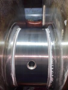 Crankpin of Wartsila 6R32 after Repair