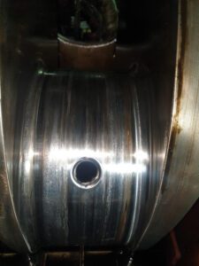 Damage of crankpin no. 06 of Wartsila Engine 8L32