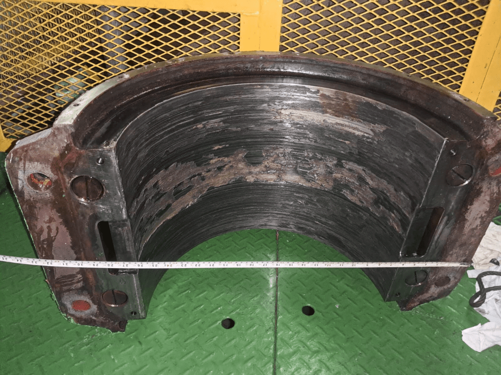 Damaged Intermediate Propeller Shaft Bearing