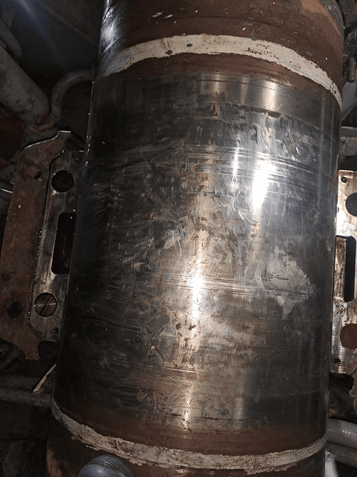 Damaged Intermediate Propeller Shaft