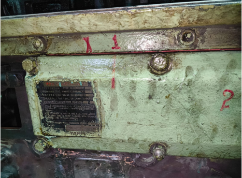 YANMAR 6N18AL-UV Auxiliary Engine For Repair