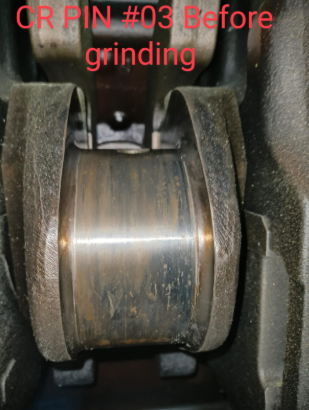 YANMAR 6N18AL-UV Auxiliary Engine Crankpin Having line Marks