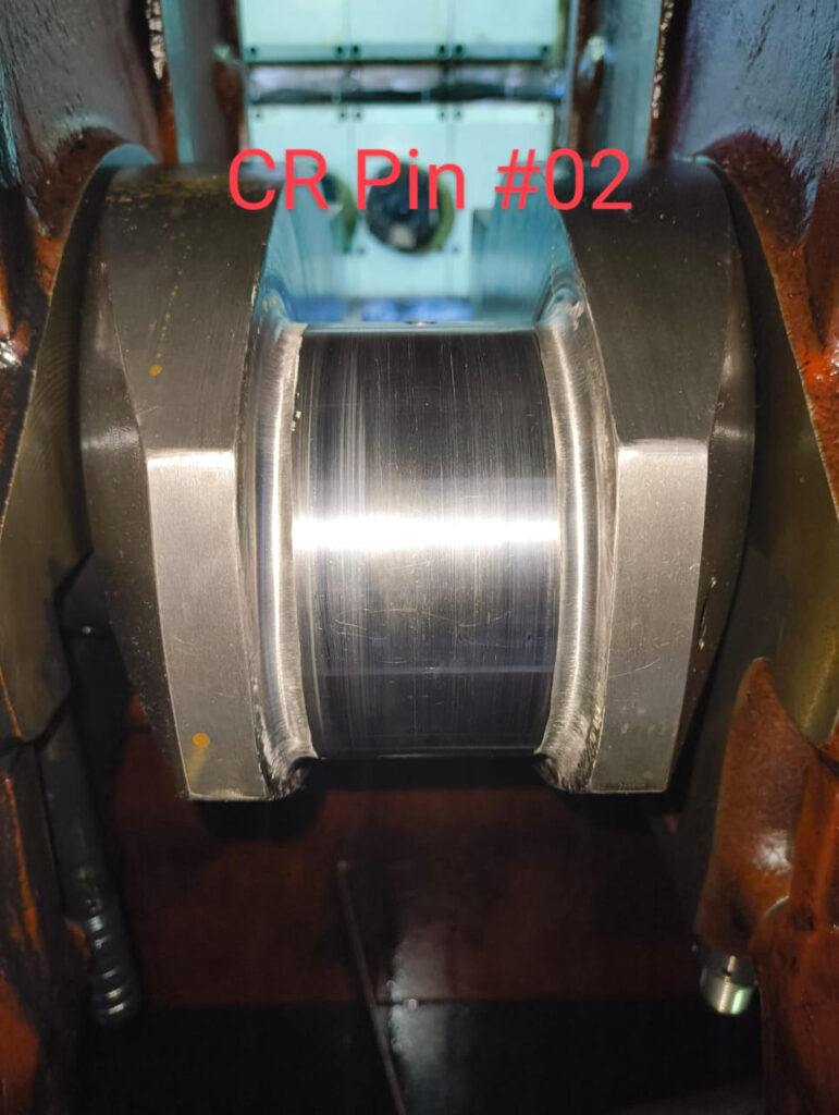 Crank Pin Before Grinding